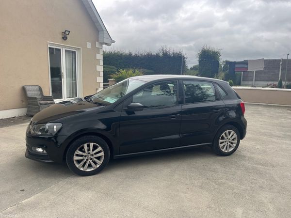 Volkswagen Polo Hatchback, Petrol, 2016, Black