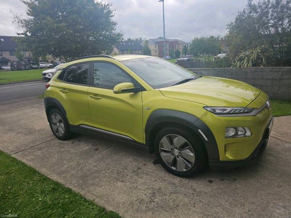 Hyundai KONA MPV, Electric, 2021, Green