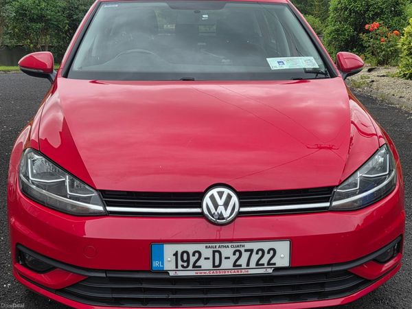 Volkswagen Golf Estate, Diesel, 2019, Red