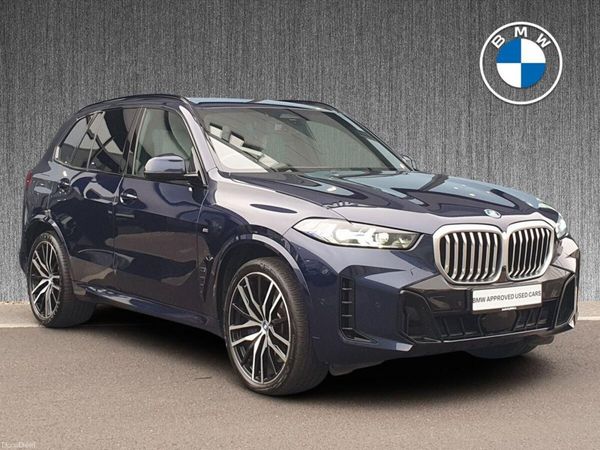 BMW X5 SUV, Petrol Plug-in Hybrid, 2024, Blue