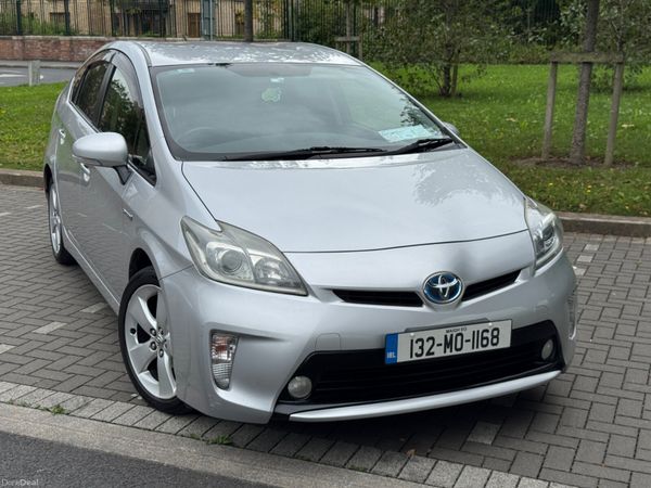 Toyota Prius Hatchback, Petrol Hybrid, 2013, Silver