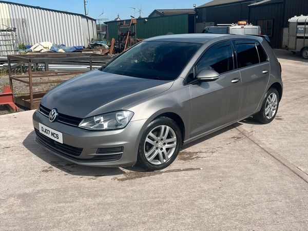 Volkswagen Golf Hatchback, Diesel, 2014, Grey