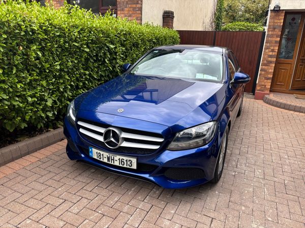 Mercedes-Benz C-Class Saloon, Diesel, 2018, Blue