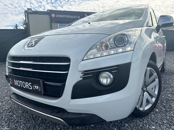 Peugeot 3008 MPV, Diesel Hybrid, 2012, White