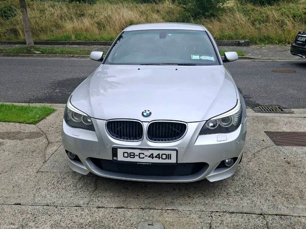 BMW 5-Series Saloon, Diesel, 2008, Silver