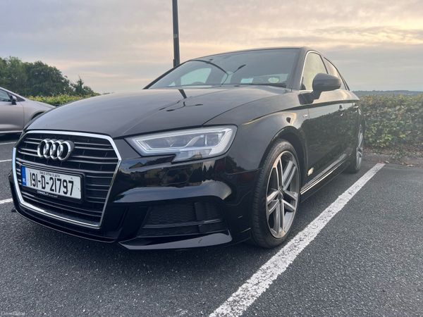 Audi A3 Saloon, Diesel, 2019, Black