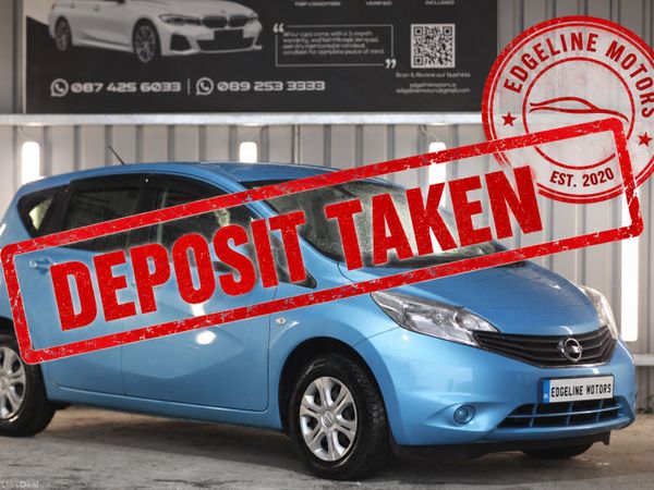 Nissan Note Hatchback, Petrol, 2013, Blue