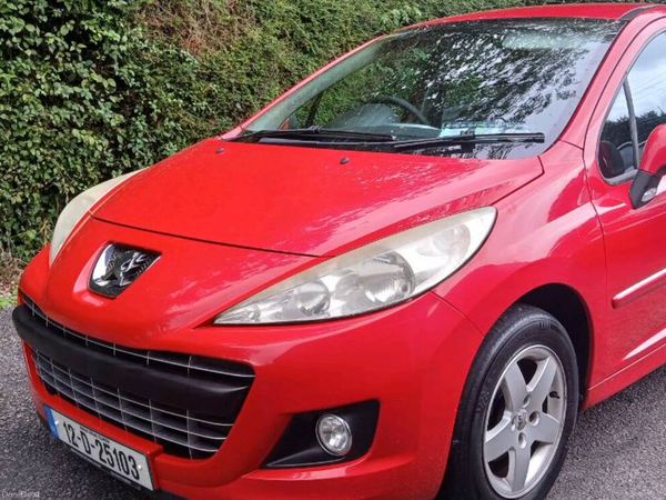 Peugeot 207 Hatchback, Diesel, 2012, Red