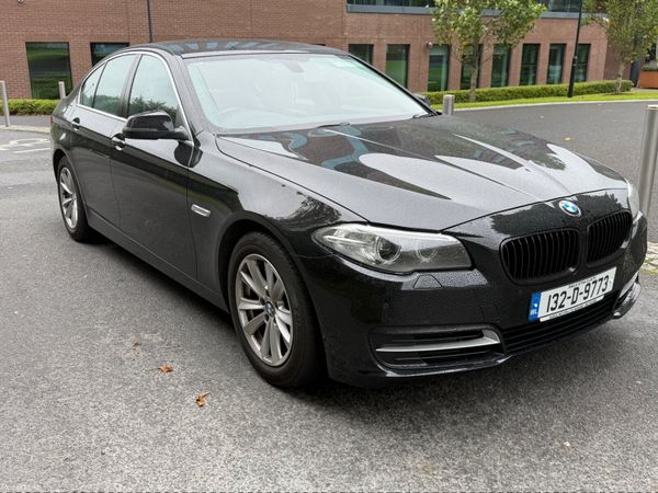 BMW 5-Series Saloon, Diesel, 2013, Black
