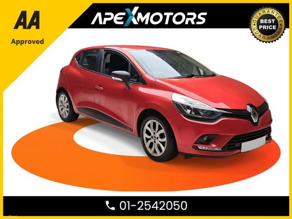 Renault Clio Hatchback, Petrol, 2017, Red