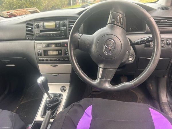 Toyota Corolla Hatchback, Petrol, 2006, Black