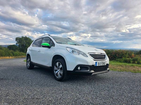 Peugeot 2008 SUV, Petrol, 2015, White