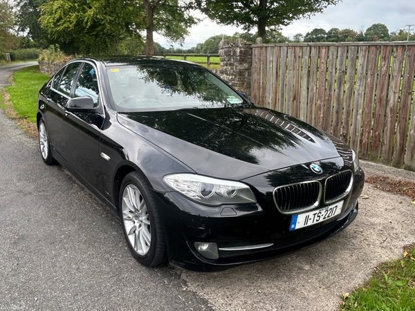 BMW 5-Series Saloon, Diesel, 2011, Black