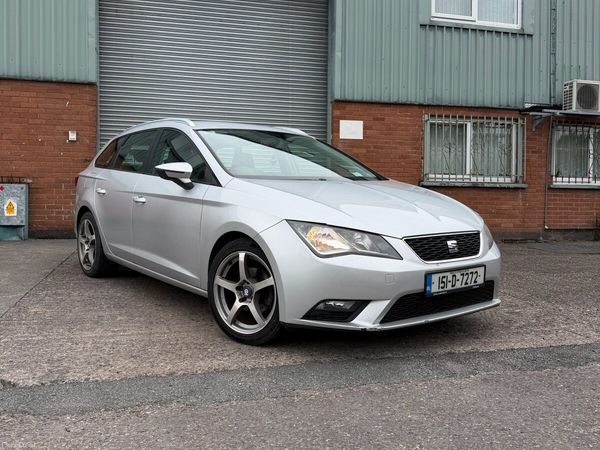 SEAT Leon Estate, Diesel, 2015, Silver