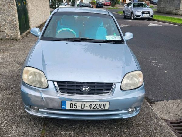 Hyundai Accent Hatchback, Petrol, 2005, Blue