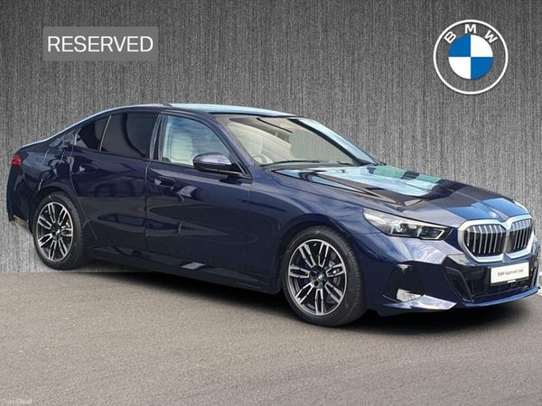 BMW 5-Series Saloon, Petrol Plug-in Hybrid, 2026, Blue