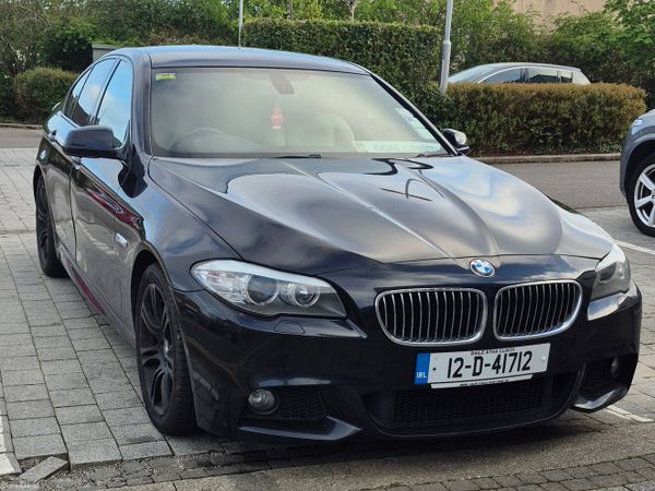 BMW 5-Series Saloon, Diesel, 2012, Black