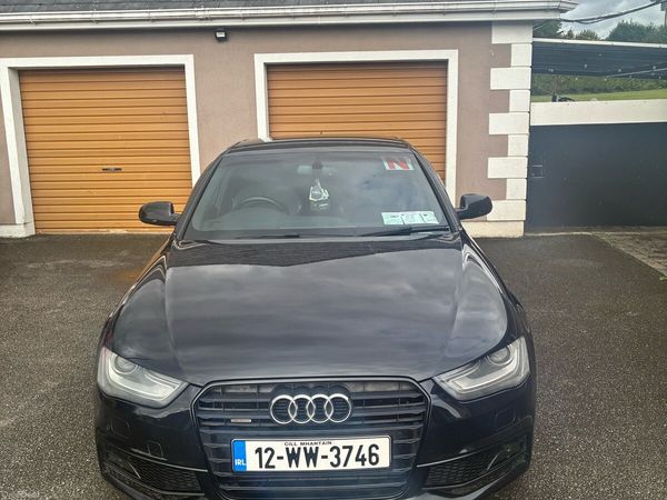 Audi A4 Saloon, Diesel, 2012, Black