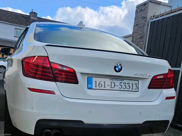 BMW 5-Series Saloon, Diesel, 2016, White