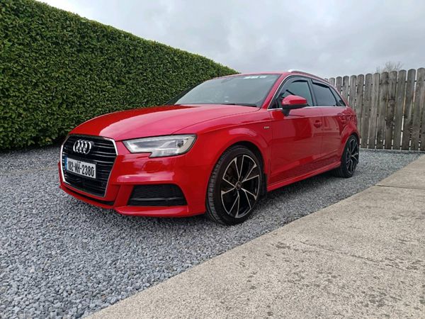 Audi A3 Hatchback, Petrol, 2018, Red