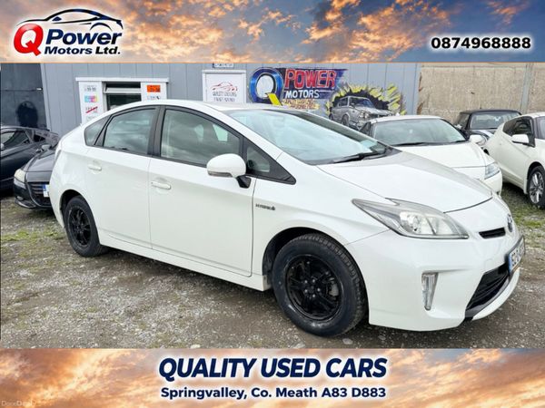 Toyota Prius Hatchback, Petrol Hybrid, 2015, White