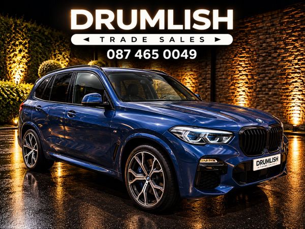 BMW X5 SUV, Petrol Plug-in Hybrid, 2021, Blue