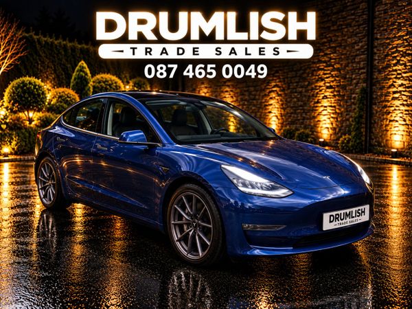 Tesla Model 3 Saloon, Electric, 2022, Blue