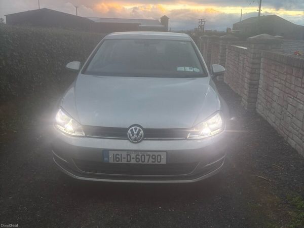 Volkswagen Golf Hatchback, Diesel, 2016, Silver