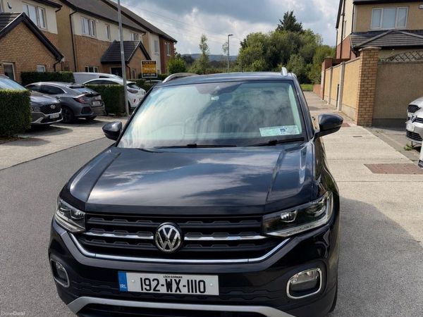 Volkswagen T-Cross SUV, Petrol, 2019, Black