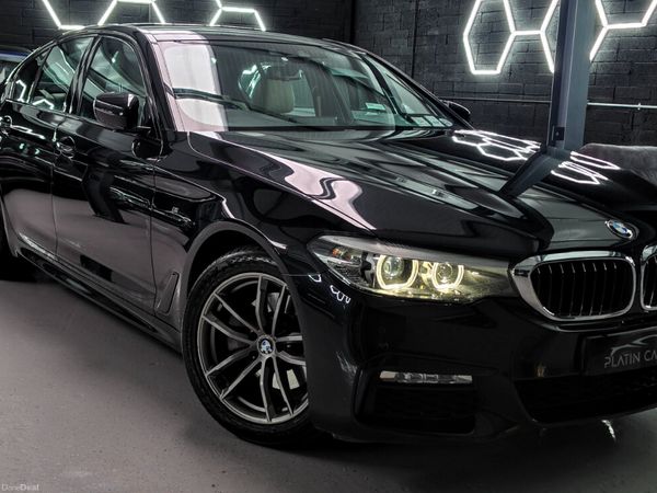 BMW 5-Series Saloon, Diesel, 2017, Black
