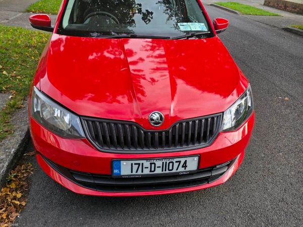 Skoda Fabia Hatchback, Petrol, 2017, Red