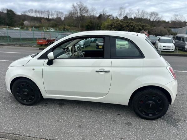 Fiat 500 Hatchback, Petrol, 2015, White