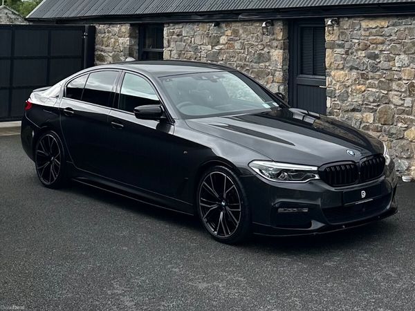 BMW 5-Series Saloon, Diesel, 2018, Black