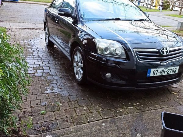 Toyota Avensis Saloon, Petrol, 2007, Black