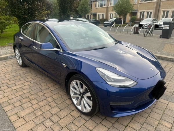 Tesla Model 3 Saloon, Electric, 2020, Blue