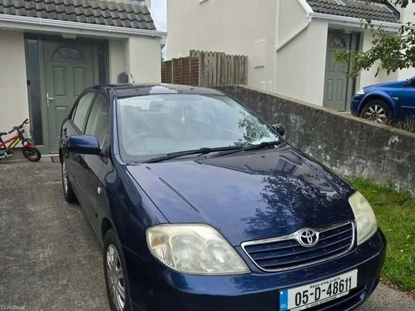 Toyota Corolla Saloon, Petrol, 2005, Blue