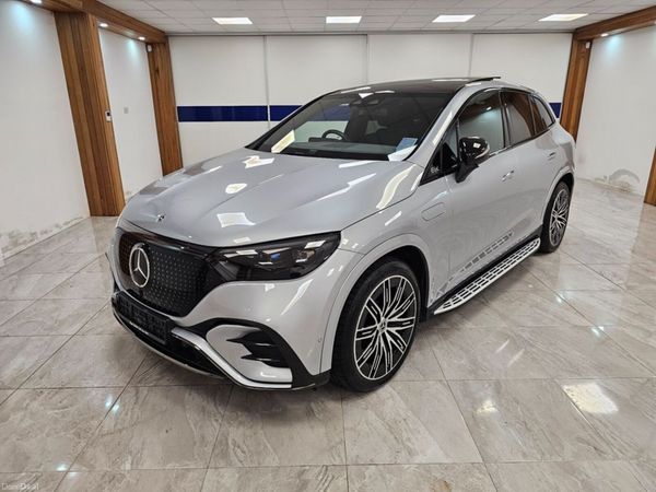 Mercedes-Benz EQE SUV, Electric, 2025, Silver