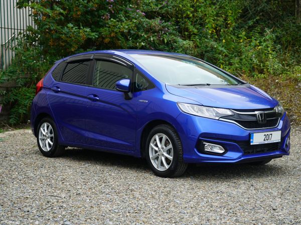 Honda Fit Hatchback, Petrol Hybrid, 2017, Blue