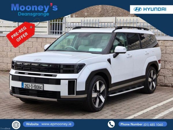 Hyundai Santa Fe SUV, Petrol Plug-in Hybrid, 2026, White