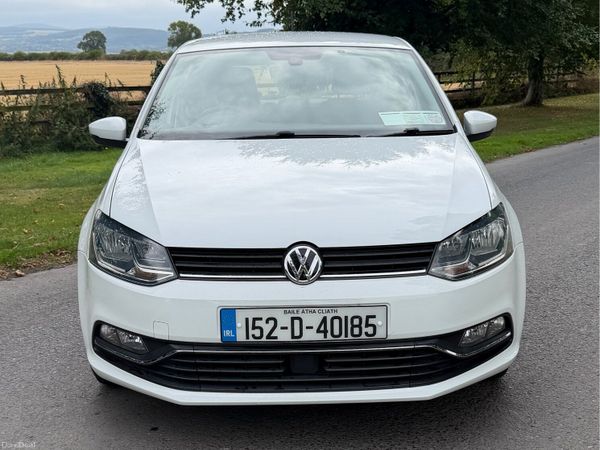 Volkswagen Polo Hatchback, Petrol, 2015, White