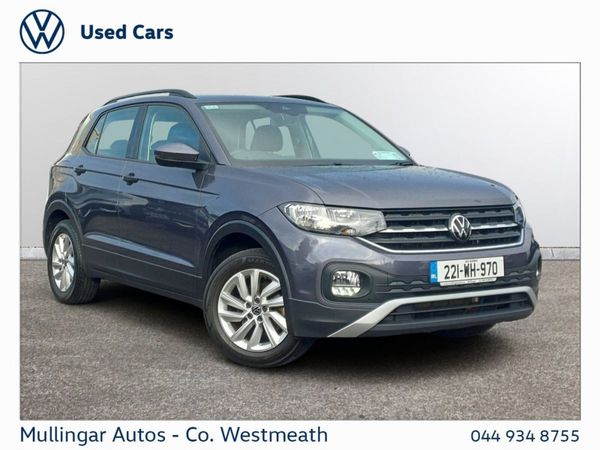 Volkswagen T-Cross Hatchback, Petrol, 2022, Grey