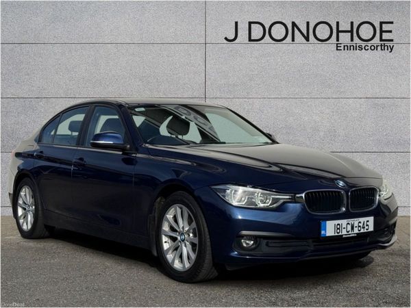 BMW 3-Series Saloon, Diesel, 2018, Blue