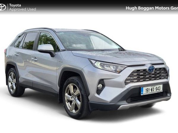 Toyota RAV4 SUV, Petrol Hybrid, 2019, Silver