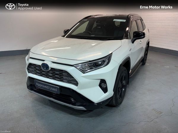 Toyota RAV4 SUV, Petrol Hybrid, 2022, White