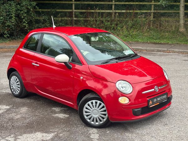 Fiat 500 Hatchback, Petrol, 2014, Red