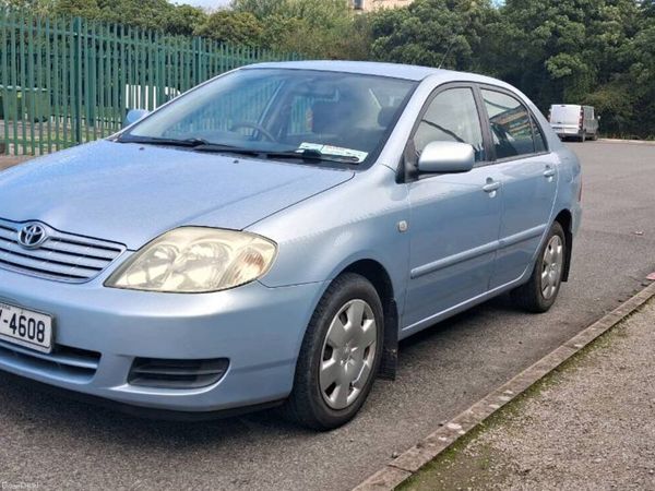 Toyota Corolla Saloon, Petrol, 2006, Blue