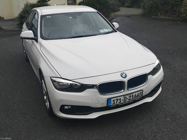 BMW 3-Series Saloon, Diesel, 2017, White