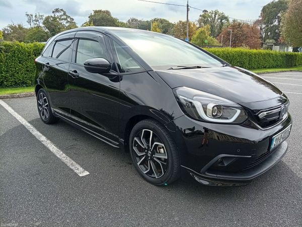 Honda Fit Hatchback, Petrol Hybrid, 2021, Black