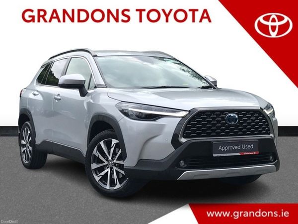 Toyota Corolla Cross SUV, Petrol Hybrid, 2023, Grey