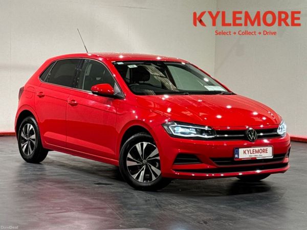 Volkswagen Polo Hatchback, Petrol, 2021, Red